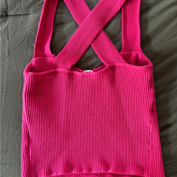 Hot Pink Abercrombie Tank Top - Picture 4 of 5